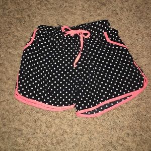 Polka dot shorts